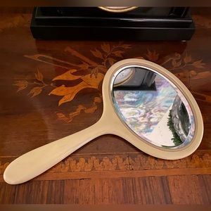 Antique “French Ivory” Celluloid Dresser Mirror